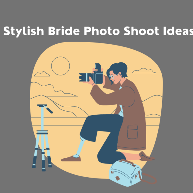 Stylish Bride Photo Shoot Ideas