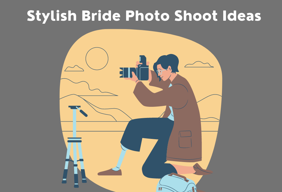 Stylish Bride Photo Shoot Ideas